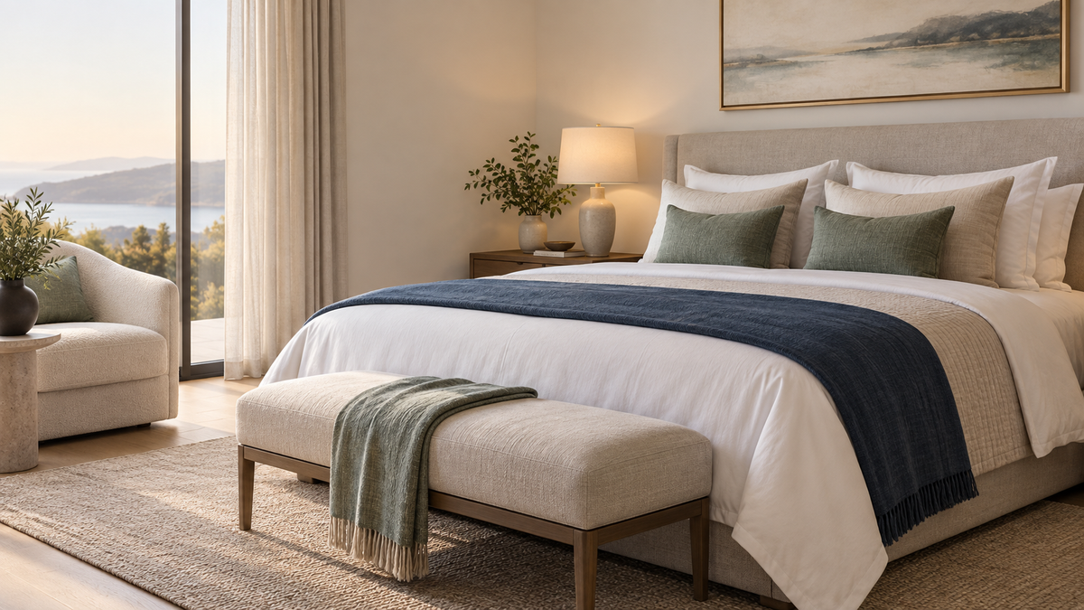 How to Layer Bed Pillows for a Hotel-Style Look