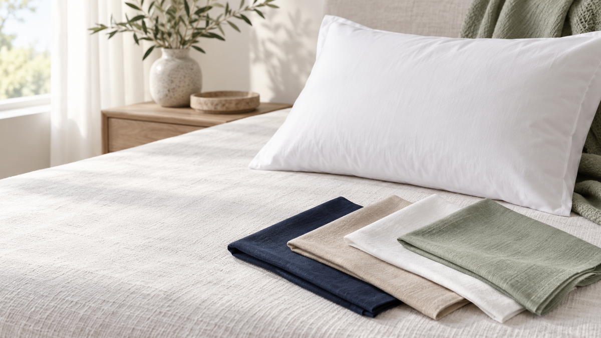 Pillowcase Materials and Weaves for Everyday Bedding