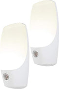 Energizer LED Automatic Night Lights, Plug-in, Soft White, Light Sensing, On at Dusk, Off at Dawn, Energy Efficient, Ideal for Bedroom…