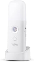 YELKO Motion Sensor Night Lights, Rechargeable nightlights Battery Operated, Dimmable Table lamp with 5 Levels Brightness Adjustable…