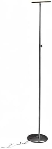 Brightech Sky LED Floor lamp, Torchiere Super Bright Floor Lamp for Living Rooms & Offices - Dimmable, Tall Standing Lamp for Bedroom…