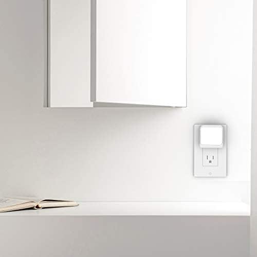Solatec Plug-in Led Night Light with Auto Dusk to Dawn Sensor, Adjustable Brightness and Color, Warm White, Cool White Lights for…