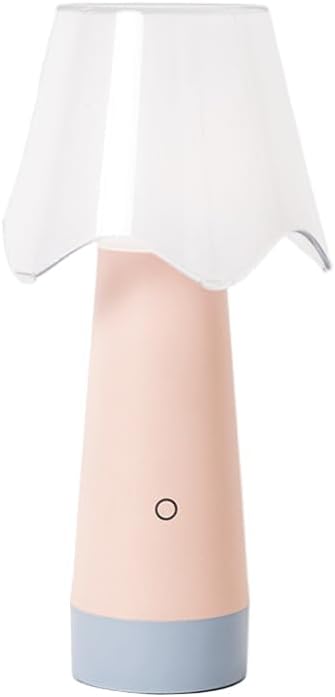 Owlpack Fungo Cordless LED Lamp with Adjustable Dimmer - Pink