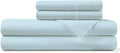 Pizuna 100% Cotton Full Sheets Set - Crisp, Breathable Percale Weave Bed Sheets - Fully Elasticized 15" Deep Pocket Cooling Sheet - Long St…