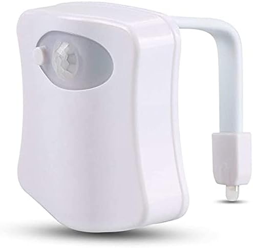 Color Changing Motion Sensor LED Multi-Color Toilet Night Light - Motion Activated Washroom Lamp With Smart Bowl Lighting (16 3)