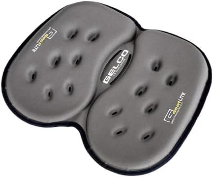 G Seat LITE Travel Gel Foam Cushion | Back Pain, Sciatica, Pressure Relief | Relieves Tailbone Discomfort, Promote Healthy Posture |…