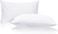 King Pillow Protectors with Zipper Egyptian Cotton Sateen Stripe Pack of 2 Oeko-TEX Certified