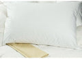 Set of 2 - 350 Single Thread Count Long Staple, 100% Egyptian Cotton Sateen Pillow Protectors, Hidden Zipper to Keep Pillow Clean & Free…