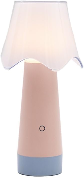 Owlpack Fungo Cordless LED Lamp with Adjustable Dimmer - Pink