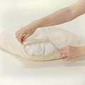 NationalAllergy National Allergy 100% Organic Cotton Pillow Protectors with Zipper Standard Size - Set of 2 - GOTS Certified - Natural Hypo…