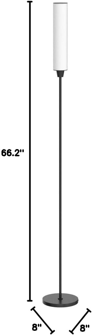 Nukanu Floor Lamp with Remote Control, Bright Floor Lamps for Living Room/Bedroom/Office, Stepless Adjustable 3000K-6000K Colors and…