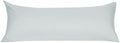 uxcell Soft Microfiber Body Pillow Cover with Zipper Closure, Long Pillow Cases for Body Pillows Weave for 90 GSM Polyester, Light Gray Bod…