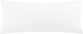 uxcell Soft Microfiber Body Pillow Cover with Zipper Closure, Long Pillow Cases for Body Pillows Weave for 90 GSM Polyester, White Body (20…