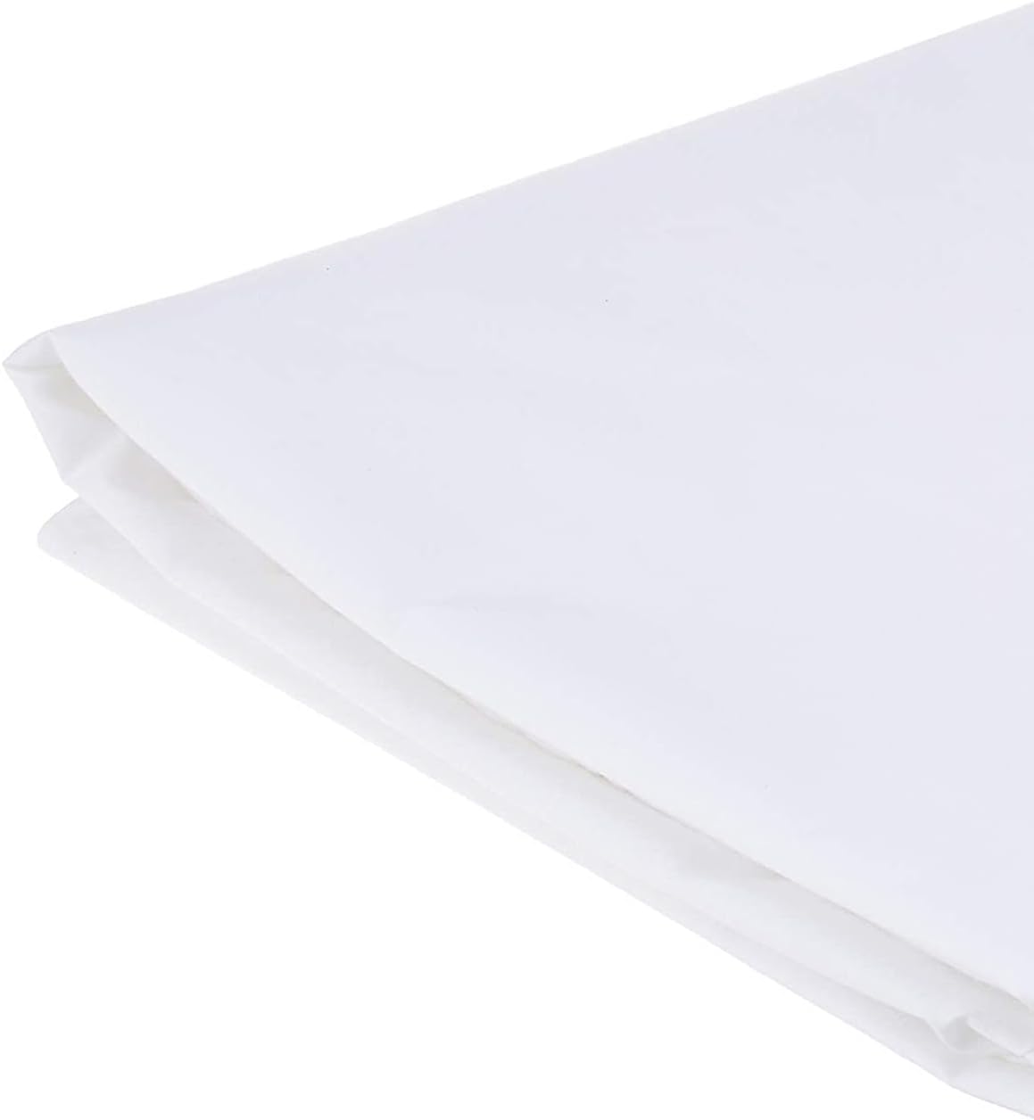 NationalAllergy National Allergy 100% Cotton Zippered Euro Square Pillow Protector - 30 x 30 - White - 300 Thread Count - Hypoallergenic Pi…