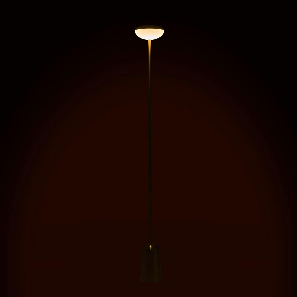 Owlpack Pinot Cordless LED Floor Lamp - Rechargeable & Dimmable Standing Lamp - Gold