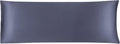 uxcell Body Pillow Cover 20x54 Inch Slate Gray Silky Satin Body Pillowcases for Hair and Skin Luxury Cooling Soft Smooth Washable