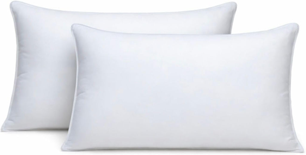 Bed Pillows Queen Size Pack of 2, Comfortable Pillows for Stomach, Back and Side Sleeper