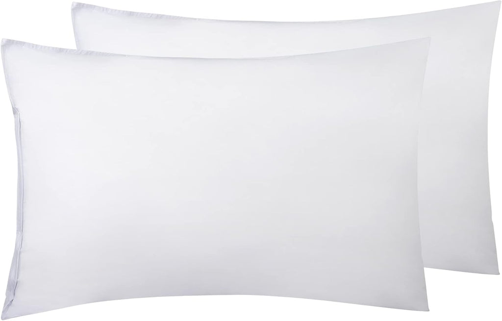 Elaine Karen 2-Pack Vinyl Pillow Protectors - Standard Size Zippered Pillow Covers - 100% Waterproof, Bedbug Proof - Washable and…