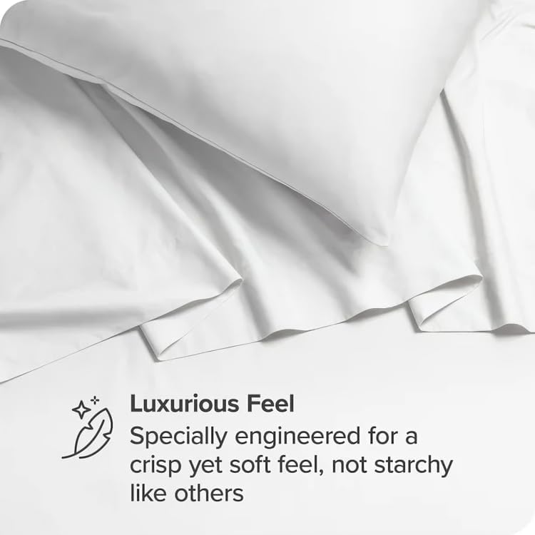 Komfit Queen Pillow Cases 100% Egyptian Cotton 20x30 Inches Pack of 2 Pillowcases with Envelope Closure Super Soft Hotel Quality Wrinkle &…