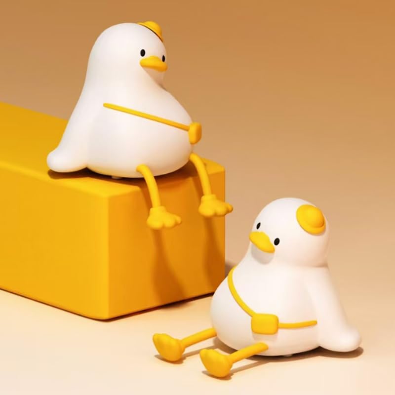Atsuinightlight ATSUI Duck Night Light, Cute LED Squishy Novelty Animal Night Lamp, Food Grade Silicone, 3 Level Dimmable Rechargeable Nurs…