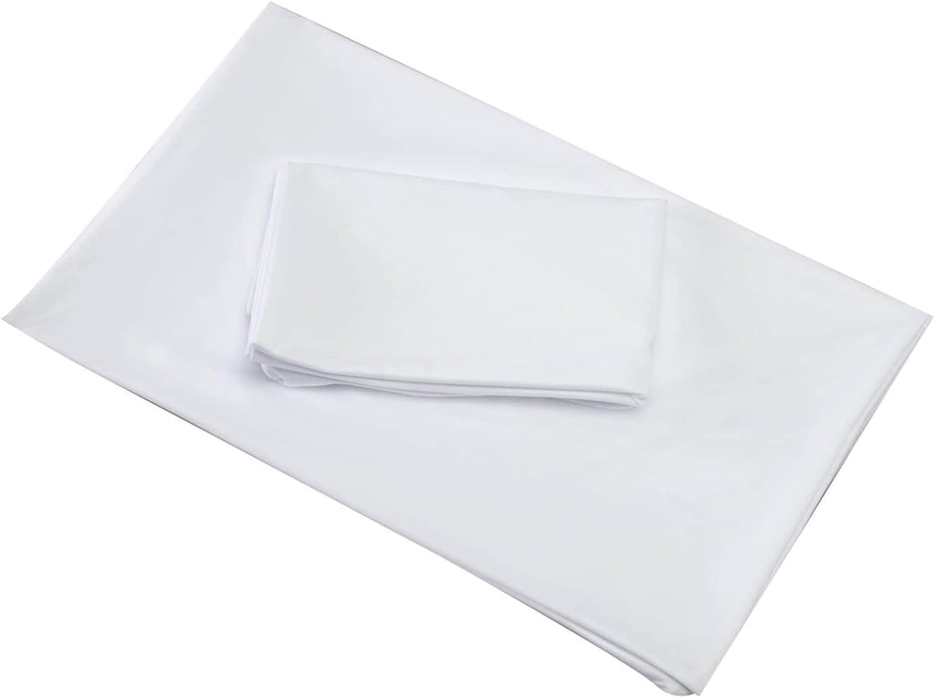 Kingnex Cooling Bamboo Viscose Feather Proof Pillow Protectors with Zipper Queen Size Waterproof Down Proof Covers for Bed Pillows 2 Pack 2…