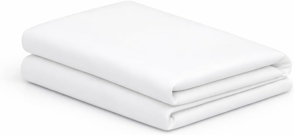 MoonRest ® Bed Wedge Cover Pillow case Protector with Easy On/Off Zipper, Breathable & Machine Washable (24" X 24" X 10", White) Cotton Whi…