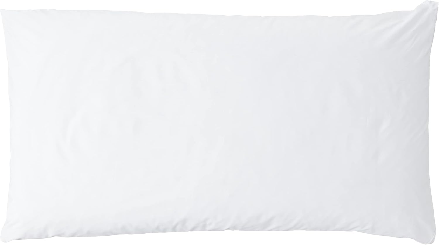 NationalAllergy National Allergy 100% Cotton Zippered Pillow Protector - King Size - White - 3 Pack - 300 Thread Count - Hypoallergenic Bed…