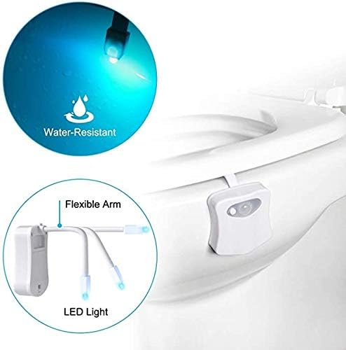 4 Pack Color Changing Toilet Night Light Motion Sensor Led Toilet Motion Activated Led Washroom Night Lamp(16 4)