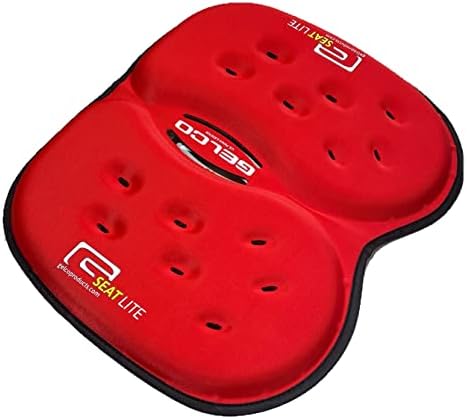 G Seat LITE Travel Gel Foam Cushion | Back Pain, Sciatica, Pressure Relief | Relieves Tailbone Discomfort, Promote Healthy Posture |…