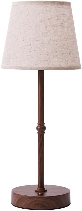 Cordless LED Table Lamp, 6000mAh Rechargeable Battery Operated Desk Lamp, 5-Level Dimming Metal Portable Nightlight for Restaurant…