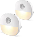 Lyridz Plug in Night Light with Motion Sensor and Dusk to Dawn Sensor, Dimmable Warm Nightlight with 1-50lm Adjustable Brightness Indoor…