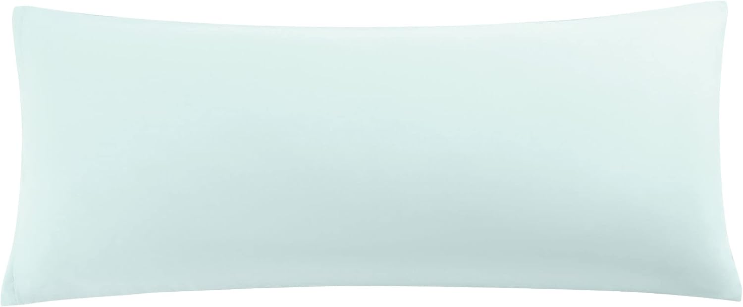 uxcell Soft Microfiber Body Pillow Cover with Zipper Closure, Long Pillow Cases for Body Pillows Weave for 90 GSM Polyester, Silver Body (2…