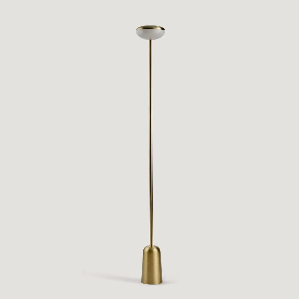Owlpack Pinot Cordless LED Floor Lamp - Rechargeable & Dimmable Standing Lamp - Gold