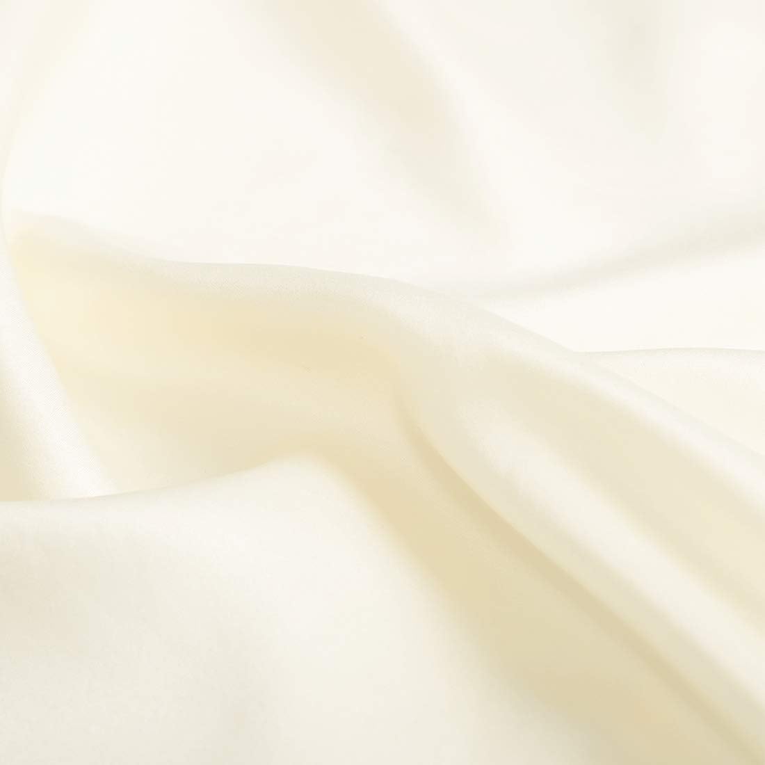 PiccoCasa 2 Pack Satin Pillowcase for Hair and Skin, Euro Sham Pillow Covers Soft Silky Oxford Pillow Cases with Envelope Closure European(…