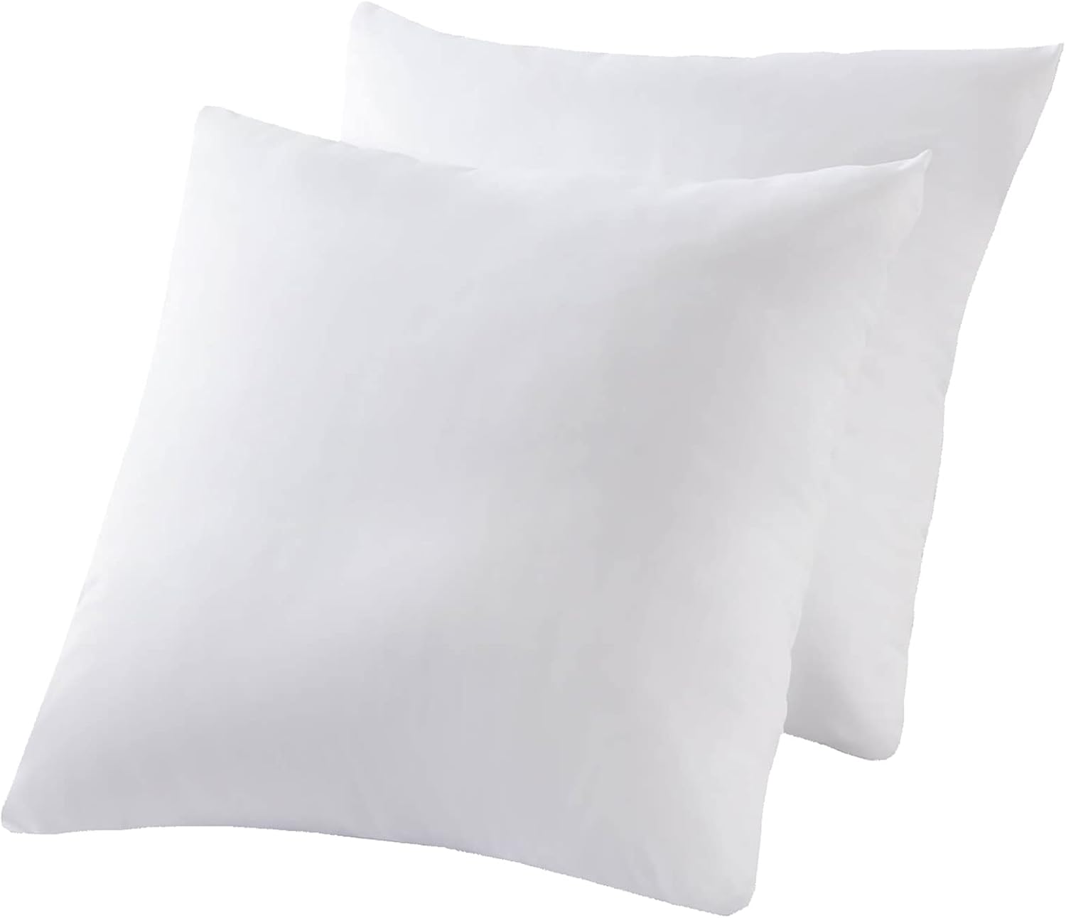 Kingnex Feather Proof Pillow Protectors 22x22 Pack of 2 Waterproof Soft Bamboo Viscose Jersey Square Pillow Covers for Throw Pillow 2 Pack…
