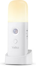 YELKO Rechargeable Motion Sensor Night Light, Battery Operated nightlights, Dimmable Motion Sensor Light Indoor, Cordless Motion…