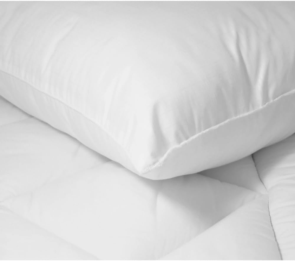 Bed Pillows Standard Queen Size, 2 Pack Soft Sleeping Pillows for Bed, Medium Loft Supportive Pillows for Side Back & Stomach Sleepers…