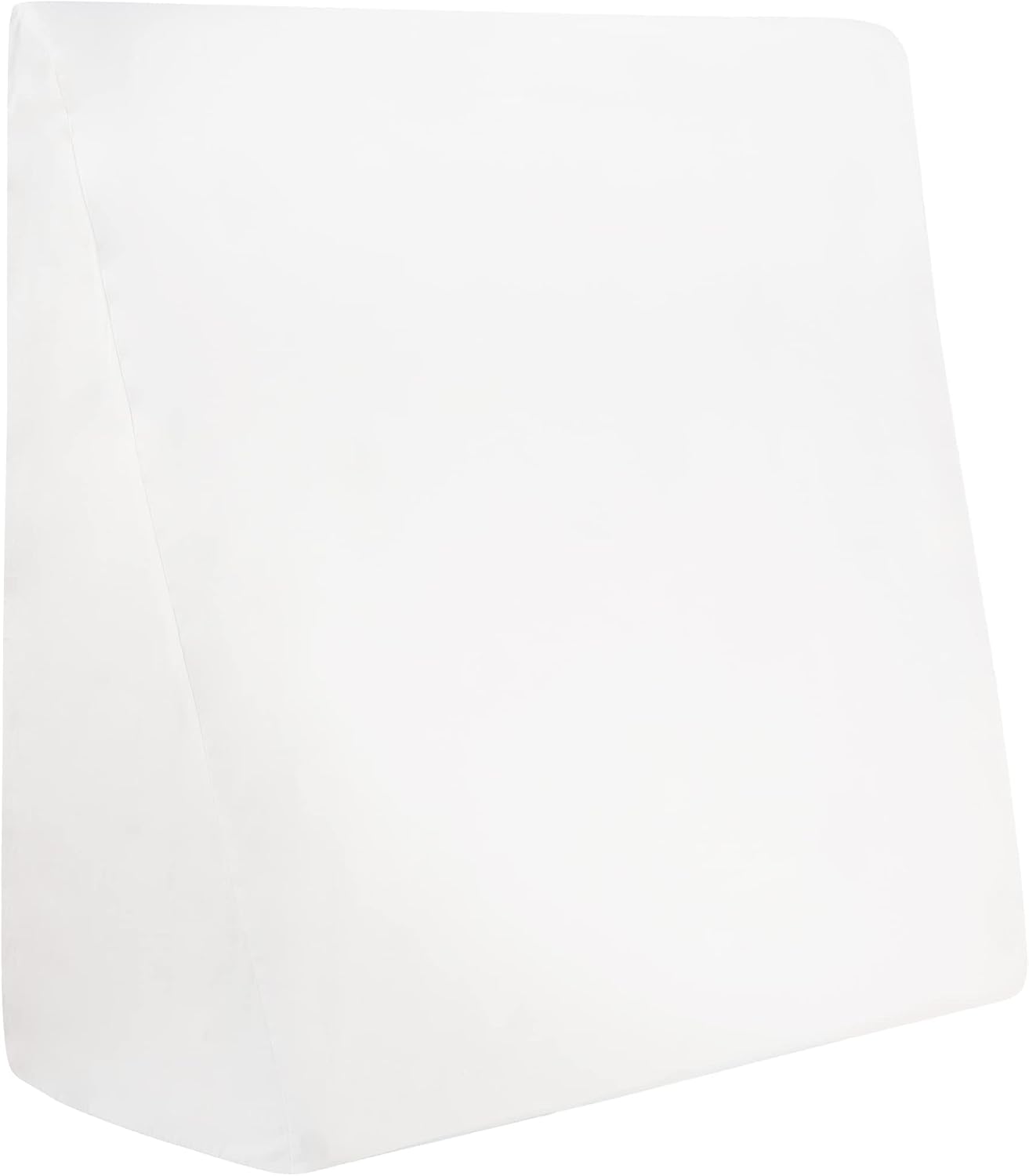 The Grand Poly-Cotton Zippered Pillow Protector - Wedge Pillow Cover - Protec ts from Dirt, Dust, and Dubris - Single Unit
