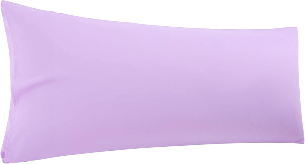 uxcell 100% Microfiber Body Pillow Cover | 1800 Thread Count Pillowcase | Soft Pillow Case with Envelope Closure | 90 GSM Ployester | No Wr…