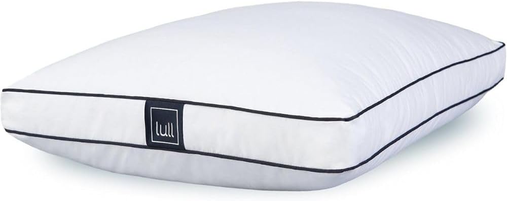 Lull Original 3-Layer Hypoallergenic Pillow — Down Alternative for Neck & Spine Support — Bed Pillows for Sleeping — Cooling, Breathable, M…