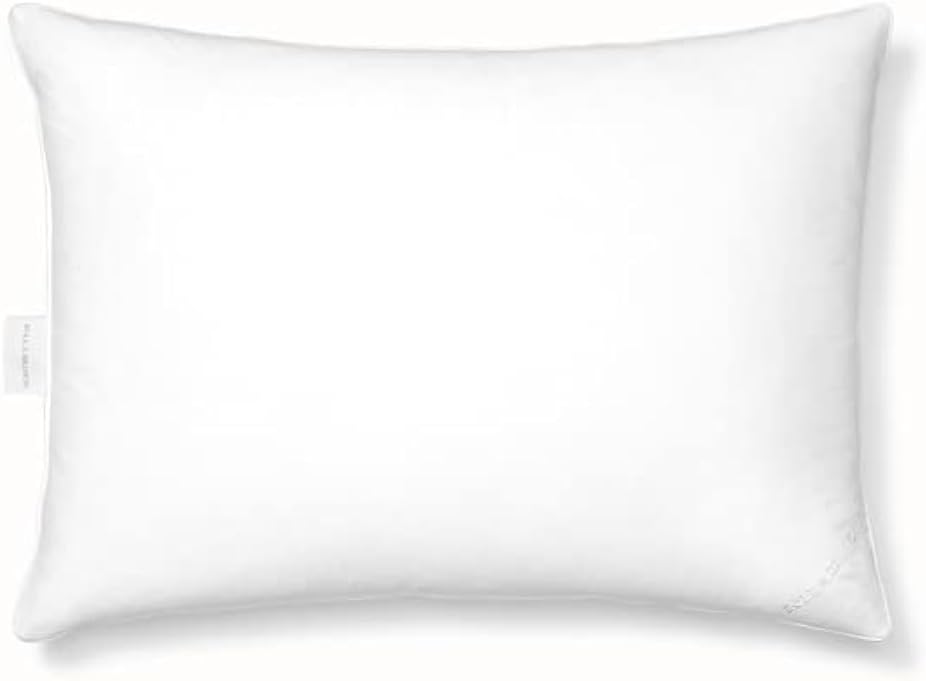 BollBranch BOLL & BRANCH Down Alternative Pillow - Medium, Standard - Cooling Shell - Hypoallergenic Primaloft Luxury Down Alternative Fill…