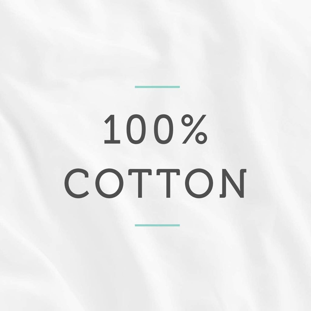AllerEase 100% Breathable Cotton Pillow Protector for Sleeping, King 36" x 20" (Pack of 1) 2 Count 2 Count Cotton White