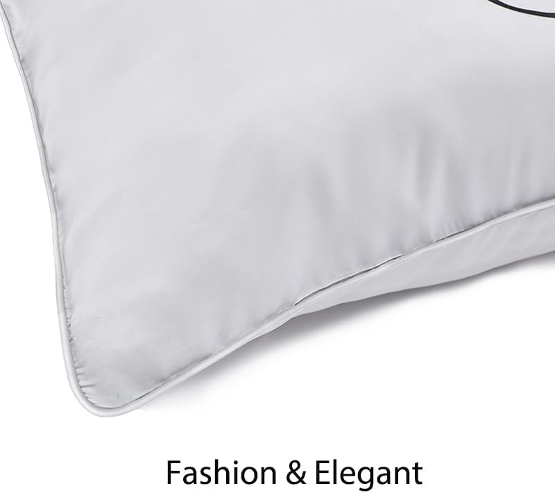 2PCS Mr and Mrs Pillow Cases, His and Hers Couples Pillowcases, Romantic Anniversary Engagement Christmas Wedding Gifts for The…
