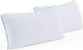 Linenspa Two Pack Shredded Gel Memory Foam Pillow, King Size – Cooling Bed Pillow – Soft and Supportive – Side, Stomach, and Back…