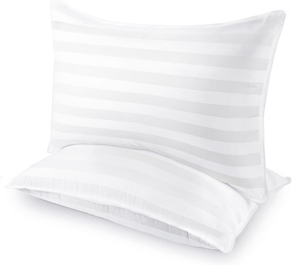 Cozsinoorbedding COZSINOOR Bed Pillows for Sleeping Queen Size - Breathable Hotel Quality Set of 2 - Down Alternative Microfiber Filled for…