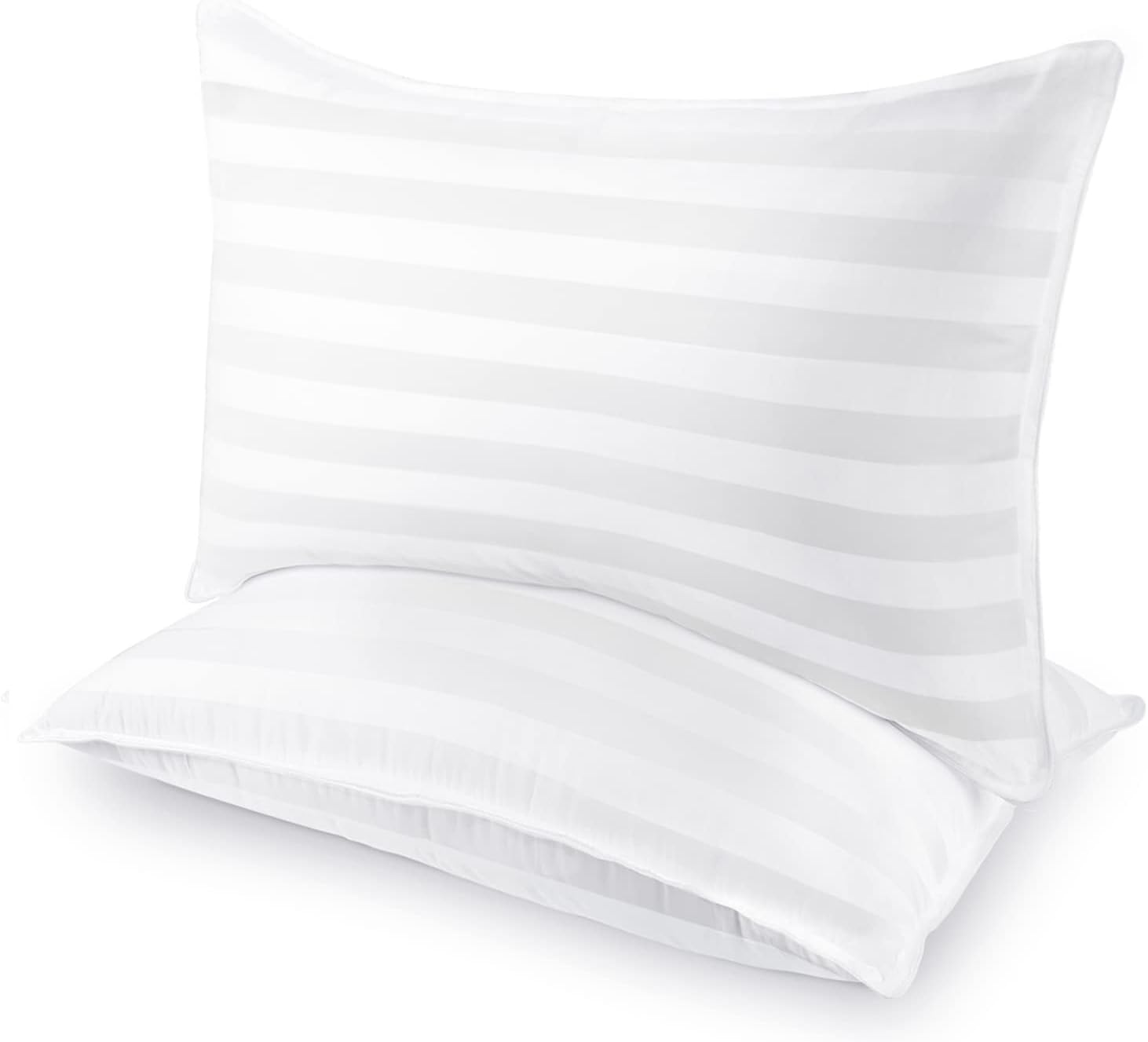 Cozsinoorbedding COZSINOOR Bed Pillows for Sleeping Queen Size - Breathable Hotel Quality Set of 2 - Down Alternative Microfiber Filled for…