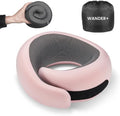 WANDER PLUS® Travel Neck Pillow, Pure Memory Foam Neck Pillow for Airplanes, Comfortable Breathable Cover, 360 Degree Support Ergonomic…