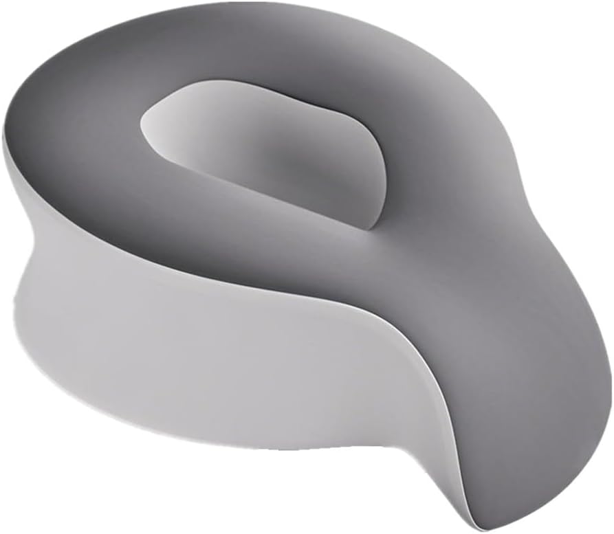 chislim Ergonomic Memory Foam Office Pillow for Napping & Sleeping, Washable Cover, Chest-Support Design, Compact & Portable