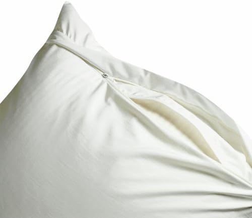 Mission: Allergy Mission: Allergy Dust Mite and Allergen Proof Pillow Encasing, Microfiber, 1 Count (Pack of 1) 1 Count White