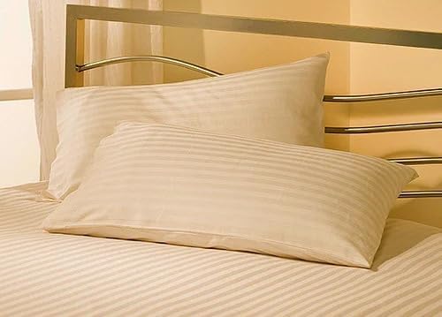 Komfit Queen Pillow Cases 100% Egyptian Cotton 20x30 Inches Pack of 2 Pillowcases with Envelope Closure Super Soft Hotel Quality Wrinkle &…